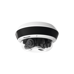 PanoVu Series / Vista Panorámica 360º / 4 Lentes Mot. 2.8 a 12 mm / 20 Megapixel en Total / DARKFIGHTER /Exterior IP67 / IK10 / Hi-PoE / WDR / 30 mts IR