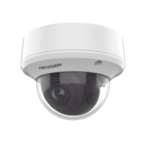 Domo TURBOHD 5 Megapixel / Lente Motorizado 2.7 - 13.5 mm / IR EXIR 40 mts / TVI-AHD-CVI-CVBS / IK10 / IP67 / dWDR / 12 Vcc / 24 VCA