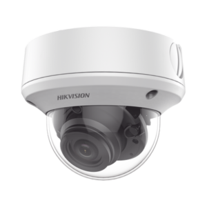 Domo TURBOHD 5 Megapixel / Lente Motorizado 2.7 - 13.5 mm / IR EXIR 40 mts / TVI-AHD-CVI-CVBS / IK10 / IP67 / dWDR