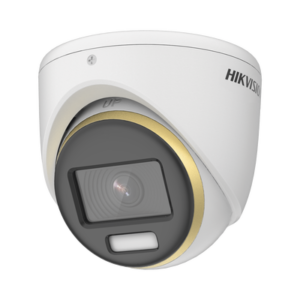 Turret TURBOHD 2 Megapixel (1080p) / Imagen a color 24/7 / Lente 2.8 mm / Luz Blanca 20 mts / Exterior IP67 / WDR 130 dB