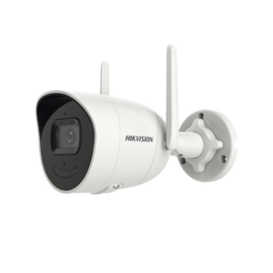 Bala IP 4 Megapixel / Lente 2.8 mm / 30 mts IR / Exterior IP66 / Wi-Fi / WDR 120 dB / H.265 / Soporta Micro SD  / Micrófono y Bocina Interconstruido