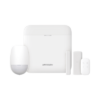 (AX PRO) KIT de Alarma AX PRO / Incluye: 1 Hub con bateria de respaldo / 1 Sensor PIR / 1 Contacto Magnético slim / 1 Control Remoto / WiFi / Compatible con Hik-Connect P2P