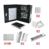 Kit de Control de Acceso con TARJETA para 2 Puertas   / TODO INCLUIDO / Software IVMS4200 incluido