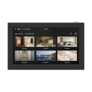 Pantalla Inalámbrica / Con Batería Recargable 4600mAh / Wi-Fi / Ideal Para Escritoio o Pared  / Vista en Vivo de Cámaras EZVIZ / Compatible con Videoportero CS-HP7  para ver Cámara y Apertura Remota  / Audio de Dos Vías