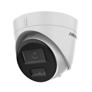 [Dual Light] Turret IP 2 Megapixel / Lente 2.8 mm / 30 mts IR + 30 mts Luz Blanca / Micrófono Integrado / ACUSENSE Lite / Exterior IP67 / H.265 / PoE / ONVIF / Micro SD