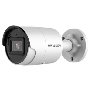 Bala IP 2 Megapixel / Lente 2.8 mm / 40 mts IR EXIR / ACUSENSE (Evita Falsas Alarmas) / Exterior IP67 / WDR 120 dB / PoE / Micrófono Integrado / Metal  / MicroSD / ONVIF / ACUSEARCH