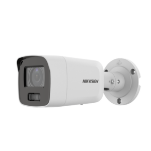 Bala IP 8 Megapixel / Imagen a Color 24/7 / PoE / Lente 2.8 mm / Luz Blanca 40 mts / Exterior IP67 / WDR 130 dB / Captura Facial  / Videoanaliticos (Filtro de Falsas Alarmas) / Micrófono Integrado / Metal / MicroSD