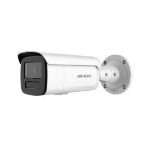 Bala IP 4 Megapixel / Lente 4 mm / 80 mts IR EXIR / Anticorrosión / DARKFIGHTER / IP67 / PoE / ACUSENSE (Filtro de Falsas Alarmas) / WDR 120 dB / ONVIF / microSD / ACUSEARCH