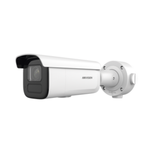 Bala IP 6 Megapixel / Lente Mot. 2.7 a 13.5 mm / 60 mts IR EXIR / Exterior IP67 / IK10 / DARKFIGHTER / PoE+ / Micro SD / Audio y Alarmas I/O / 4 Analíticos: AcuSense, Deteccion Facial, Conteo de Personas por Cruce y Zona