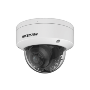 Domo IP 4 Megapixel / Lente Motorizado 2.7 – 13.5 mm / Dual Light (40 mts IR + 40 mts Luz Blanca ) / Exterior IP67  / WDR 130 dB / PoE + / AcuSense / MicroSD