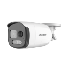 [ColorVu] Bala TURBOHD 2 Megapixel (1080p) / Imagen a Color 24/7 / Lente 2.8 mm / Luz Blanca 40 mts / Exterior IP67 / WDR 130 dB / Sensor PIR / Sirena Integrada / Salida de Audio Estrobo ROJO – AZUL / Micrófono Integrado