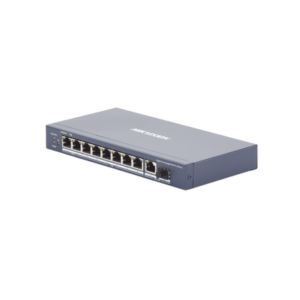 Switch PoE+ / No Administrable / 6 Puertos 10/100/1000 Mbps PoE+ / 2 Puertos 1000 PoE++(90 W) / 1 Puerto 1000 Mbps Uplink + 1 Puerto SFP / PoE hasta 250 Metros /  110 Watts