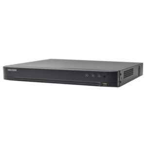 DVR 4 Megapixel lite/ 4 Canales TURBOHD + 2 Canales IP / 1 Bahía de Disco Duro / 1 Canal de Audio / Vídeoanálisis