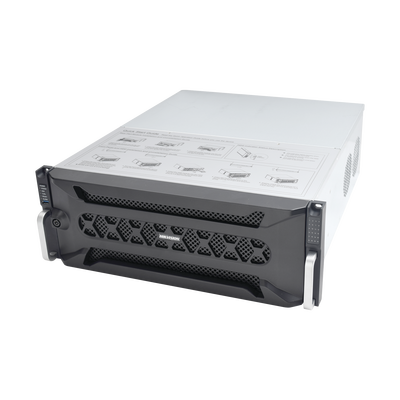 NVR 12 Megapixel (4K) / 128 canales IP / 24 Bahías de Disco Duro / 4 Puertos de Red / Soporta RAID con Hot Swap / NVR de Alto Desempeño - Image 2