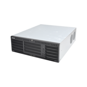 NVR 12 Megapixel (4K) / 256 canales IP / 16 Bahías de Disco Duro / 4 Puertos de Red / Soporta RAID con Hot Swap / NVR de Alto Desempeño