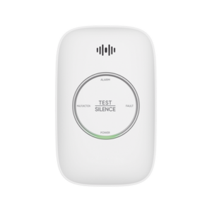 (HikFire) Detector de Gas Natural Metano (CH4) / Alarma Temprana / Registro de Eventos / Salida para cierre de Válvula y/o  activación de Ventilador / Protección IP30 / Alarma de 70dB a 115dB a 1 metro de distancia