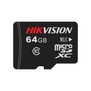 Memoria Micro SD / Clase 10 de 64 GB / Especializada Para Videovigilancia / Compatible con cámaras HIKVISION