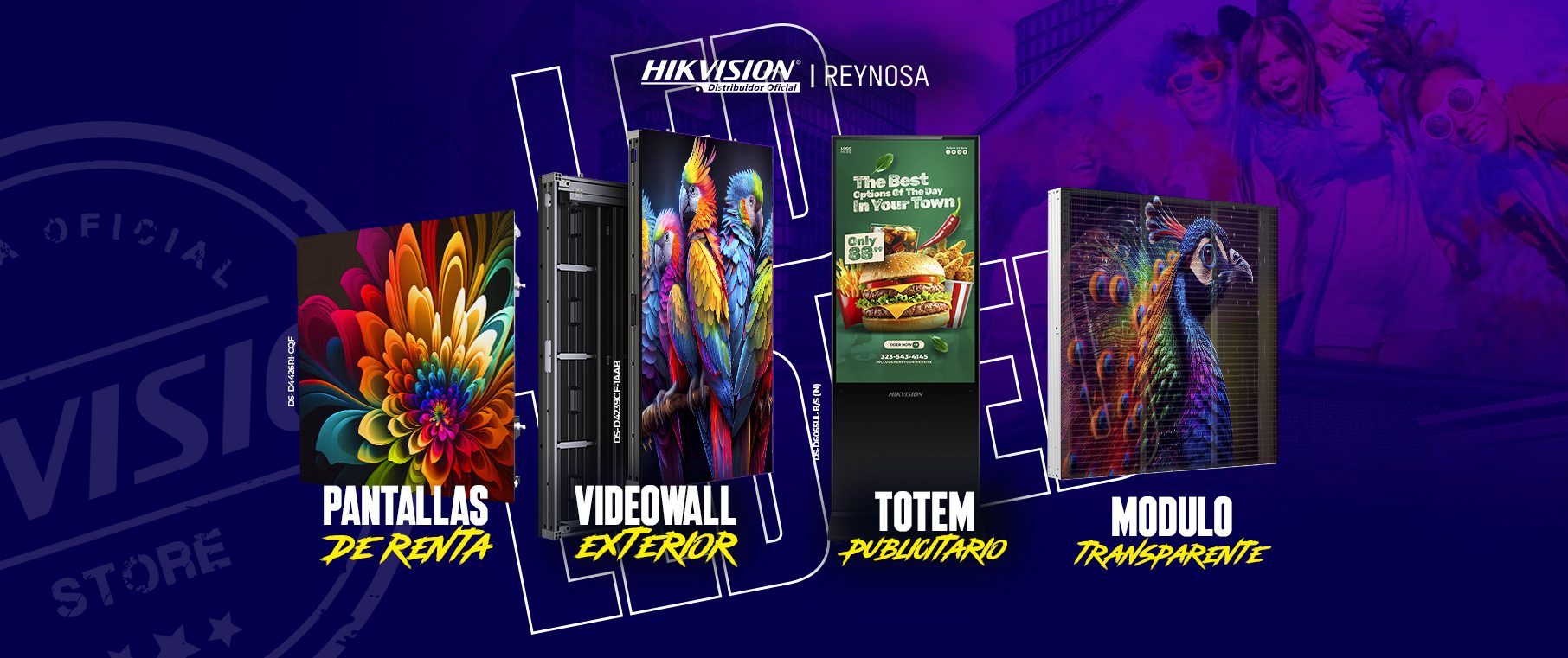 Portada Pantallas Led Hikvision